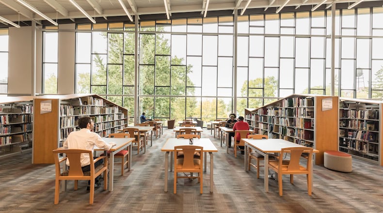 In addition to support with online resources, such as the health program MyChart, the Dayton Metro Library also offers computer classes, and drop-in sessions and appointments for one-on-one tech help. FILE PHOTO